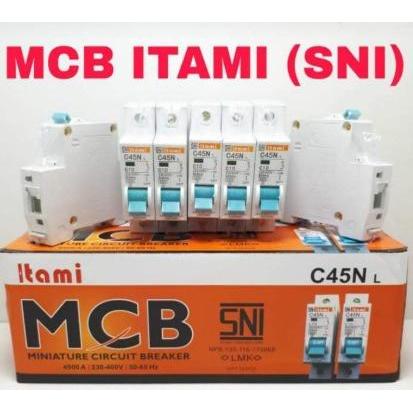 ITAMI MCB 1P 10A / MCB ITAMI 1 PHASE 10 Ampere