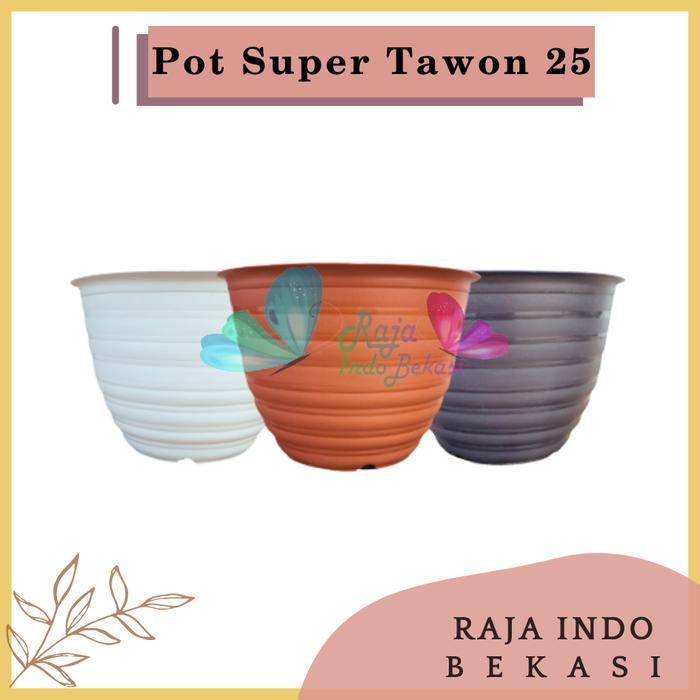 RAJA INDO PROMO TERLARIS Pot Tawon Ukuran 25 / Pot Tanaman / Pot Bunga