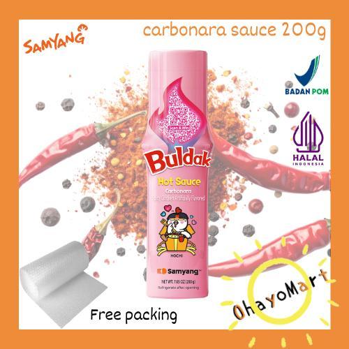 Promo Samyang buldak sauce carbonara / saus Buldak carbonara pedas botol 200g Terlaris
