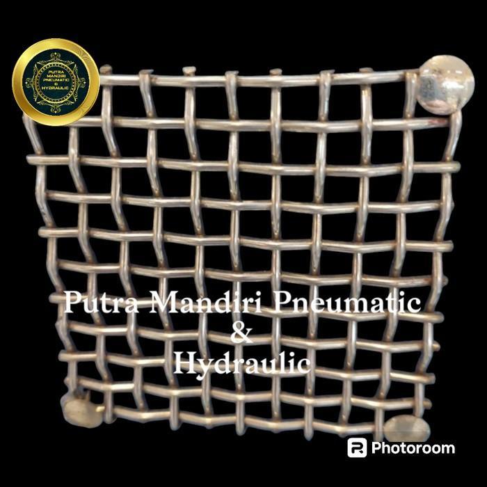 WIREMESH MESH ANYAMAN LURUS 8MM X 1.0MM METERAN SS 304 LEBAR 1 METER