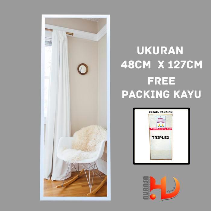 CERMIN GANTUNG FRAME FULL BODY -CERMIN GANTUNG FULL BODY - CERMIN RIAS - CERMIN MINIMALIS