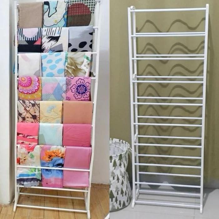 "New" Rak Gantung 10 Susun Multifungsi Rak Snack Serbaguna Model Susun/ Rak Jilbab Multifungsi 10