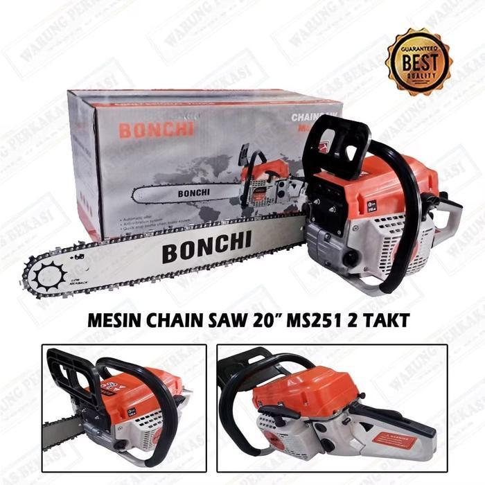 [Yukido] Bar Baja  Mesin Chainsaw 22 In 2 Tak Gergaji Potong Pohon Kayu Chain Saw / Senso / Sinso Ku