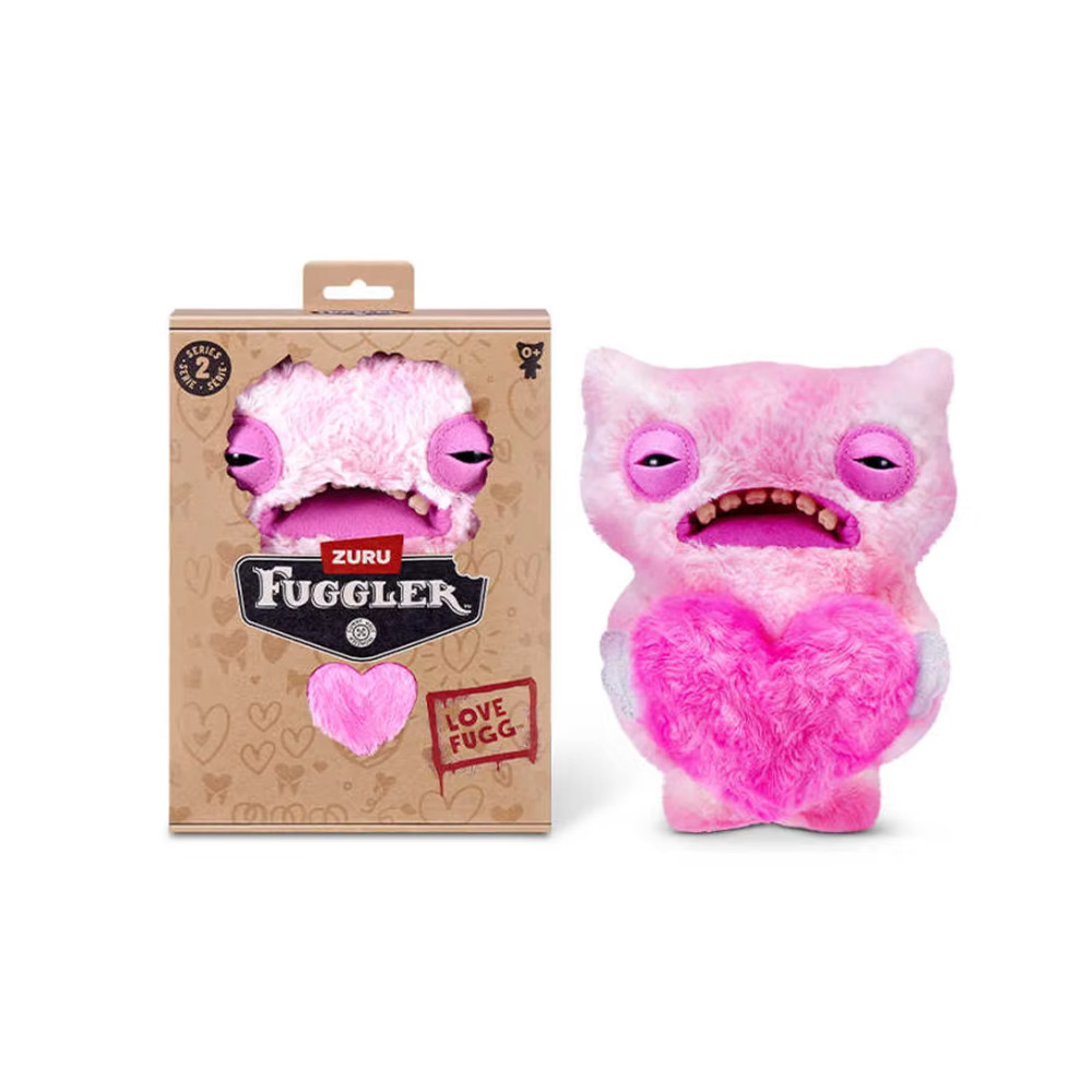 Love Fugg Original Fuggler Ugly Teeth Monster Plush Doll Soft Stuffed Valentine's Collectible Toy