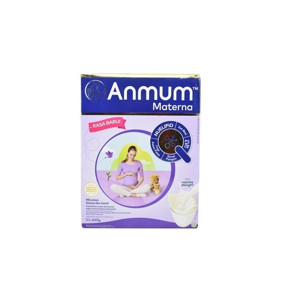 anmum materna minuman khusus ibu hamil vanilla delight 400 gram