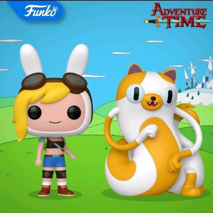 HOT SALE ORIGINAL FUNKO POP ADVENTURE TIME FIONNA & CAKE SIMON FIGURE CARTOON TERMURAH