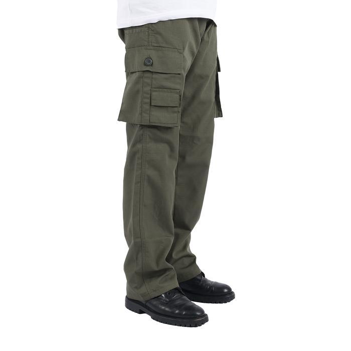 TERLARIS Gozeal Cargo Pants - Rumble Olive Celana Cargo Panjang Casual Pria Wanita Unisex READY