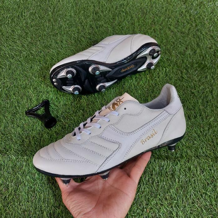 Sepatu Bola Ddra Kulit Pull Besi Boots