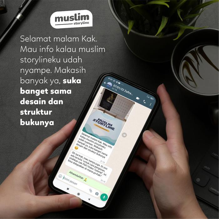 Buku Planner Muslim Story Line Planner para muslim Paper Stationery