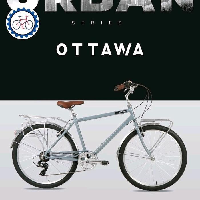 SEPEDA COMMUTER BIKE MEREK ELEMENT URBAN HYBRID OTTAWA 26INCI