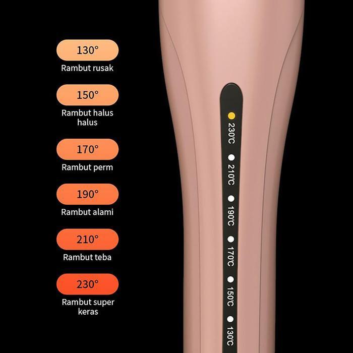 Livchic Rambut Ls304 65 Watts Hair Straightener Generalan Pelurus Rambut Hair Straightener Stylingan