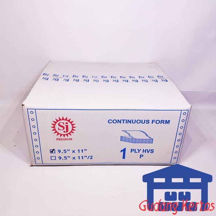 CONTINUOUS FORM 9.5 X 11 1PLY SJ PREMIUM