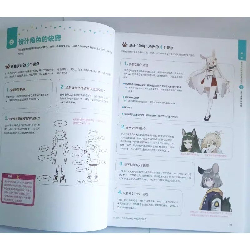 Hairy Anime Girl Animal Ears Illustrated Guide Furry Drawing Reference Tutorial Manga Drawing