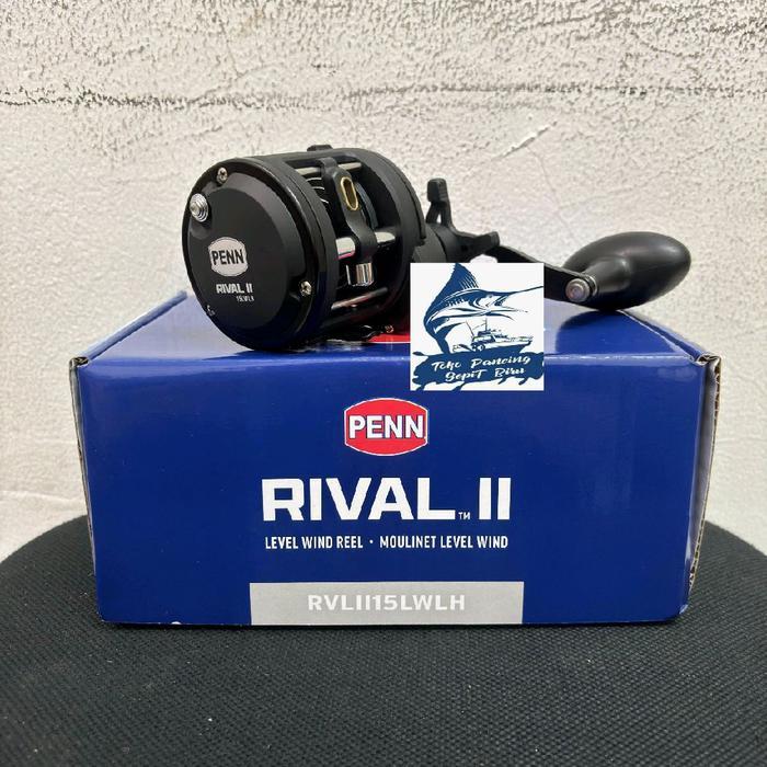 REEL OH PENN RIVAL II 15LWLH 20LWLH 30LWLH LEFT HANDLE NEW 2026 REEL OVERHEAD