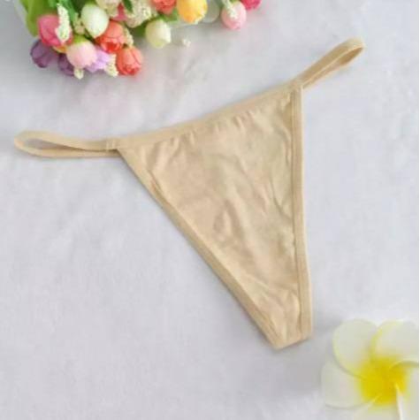Cd Cewek Tali Kecil Sotong 6461 Celana Dalam Wanita Katun All Size G String Polos Murah