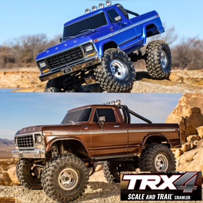 Traxxas TRX-4 1/10 High Trail Edition w/'79 Ford F-150 Ranger XLT