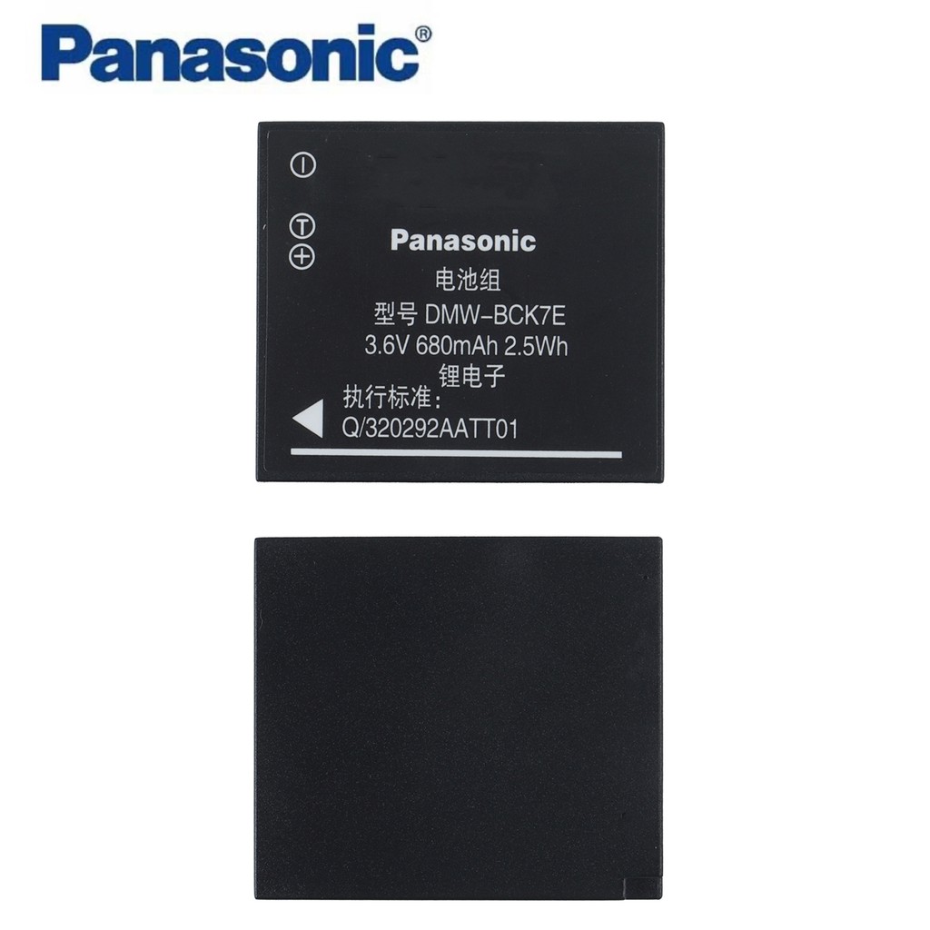 Original Panasonic Battery DMW-BCK7E for Panasonic Lumix DMC-S3 DMC-S5 DMC-SZ1 DMC-SZ02 DMC-SZ5