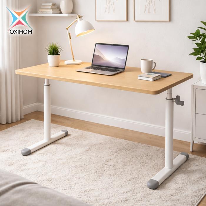 Oxihom Meja Komputer Naik Turun Adjustable Standing Desk Meja Engkol Meja Belajar Meja Kerja Meja
