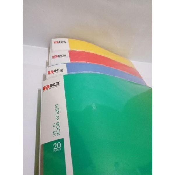 DOCUMENT KEEPER / CLEAR HOLDER / DISPLAY BOOK MAP BIG F4 20 LEMBAR