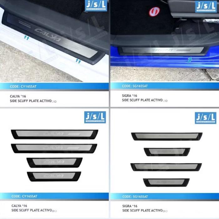 Calya Sigra 2016 2018 2019 2021 2022 2023 2024 Sillplate Sill Plate Samping Injakan Pintu Side Scuff