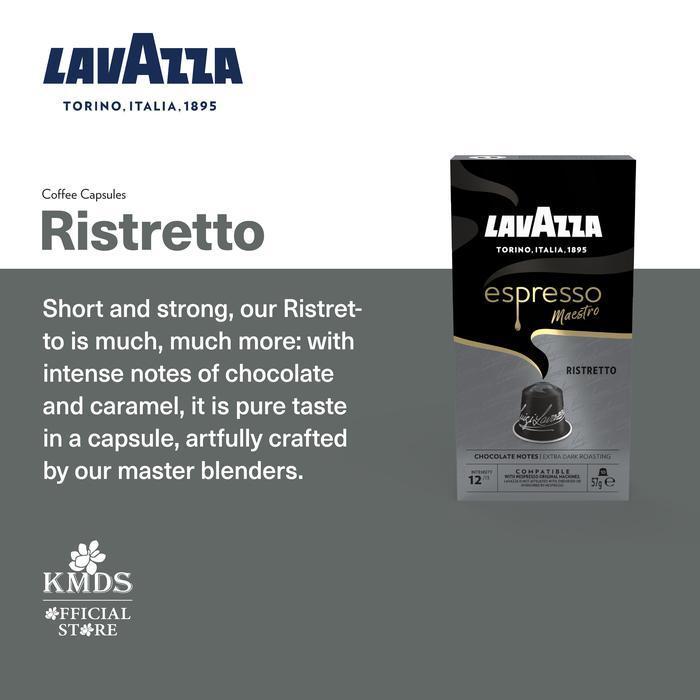 Premium LAVAZZA Coffee Capsules Espresso Ristretto