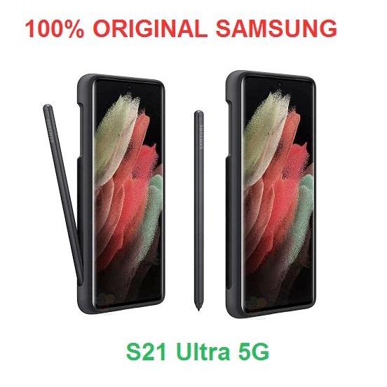 Samsung Silicone Case With S Pen Galaxy S21 Ultra Original Terbaru 