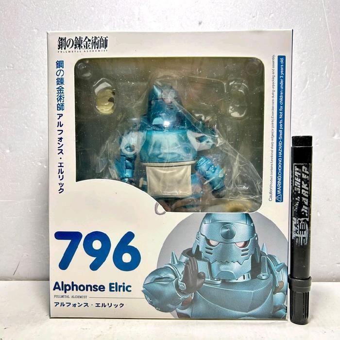 HOT SALE MAINAN ACTION FIGURE NENDO 796 NENDOROID RECAST ALPHONSE ELRIC FULLMETAL ALCHEMIST: