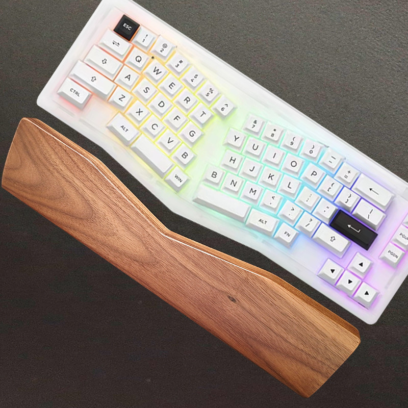 MiFuny Customized Wodden Keyboard Hand Rest Wrist Rest Ergonomic Keyboard Pad Suitable for Feker