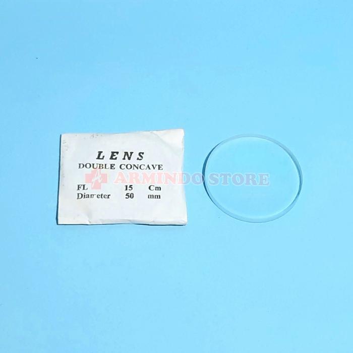 Lensa Cekung Lens Double Concave F.30 Murah