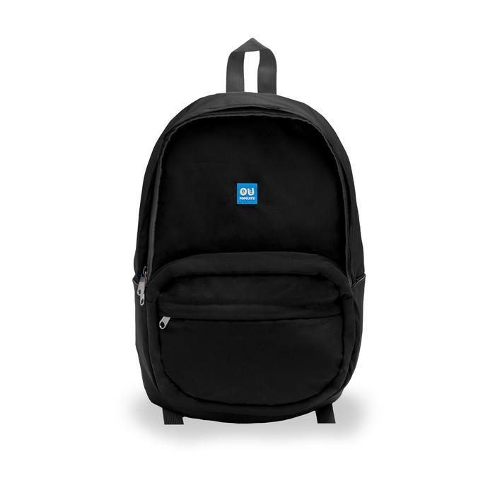 Popsuite Tas Ransel Backpack Daily Sekolah Kuliah Kerja Pria Wanita Tas Unisex Tas Polos Ou Classic