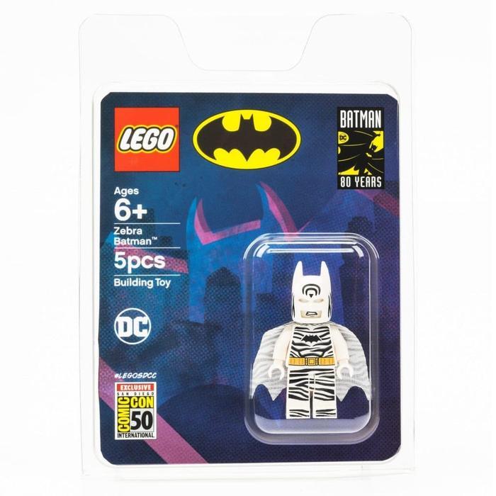 Lego Exclusive Zebra Batman Sdcc 2019