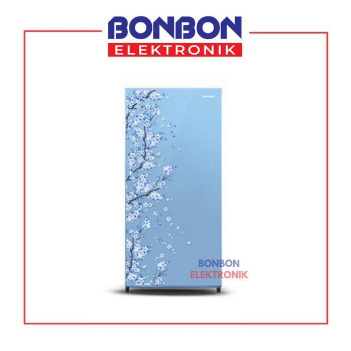 Sharp Kulkas 1 Pintu SJ-N162D-SB/SP/SH / SJN 162 DSP DSB DSH - Biru
