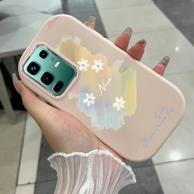 Casing Hp Untuk Infinix Note 50 4G Note 50 Pro 4G Note 50S 5G Note 50X 5G Case Watercolor gradasi Es