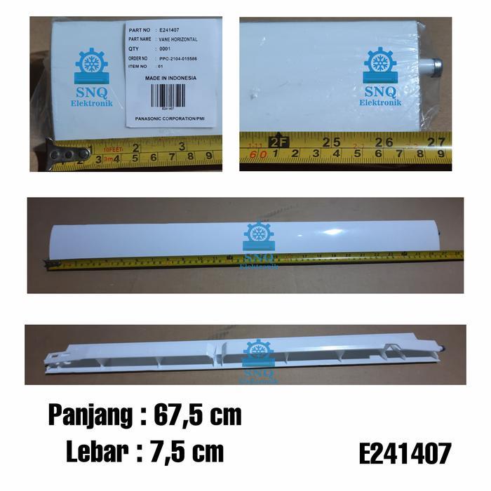 Daun Swing Ac Panasonic 1/2 Pk S/D 1 Pk Eco Smart (Cs-Kn5/7/9Rkj Dll)