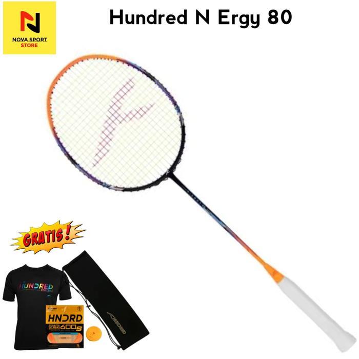Raket Badminton Hundred Hndrd N Ergy 80