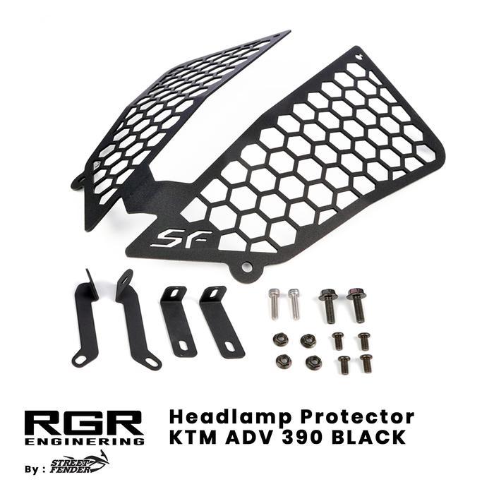 PELINDUNG LAMPU STREET FENDER KTM ADV 390 HEADLAMP PROTECTOR TERMURAH