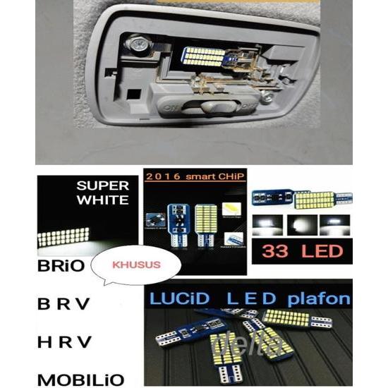 "New" lampu Kabin /Plafon Mobil HONDA Brio HRV BRV Mobilio LED Putih