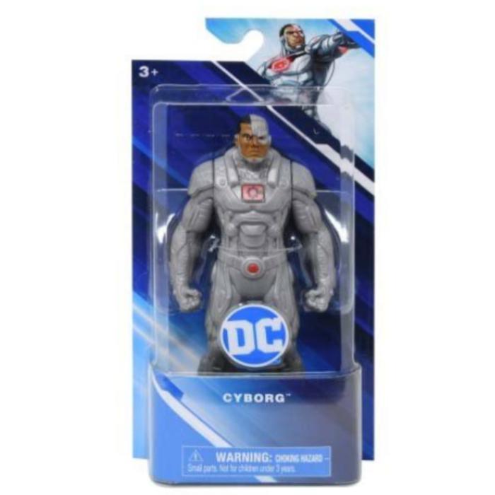 Batman Superman Cyborg Nightwing 16cm Action Figure Poseable - Cyborg