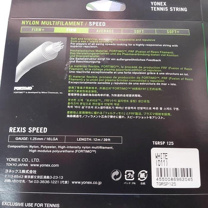 Senar Raket Tenis Yonex Rexis Speed Original