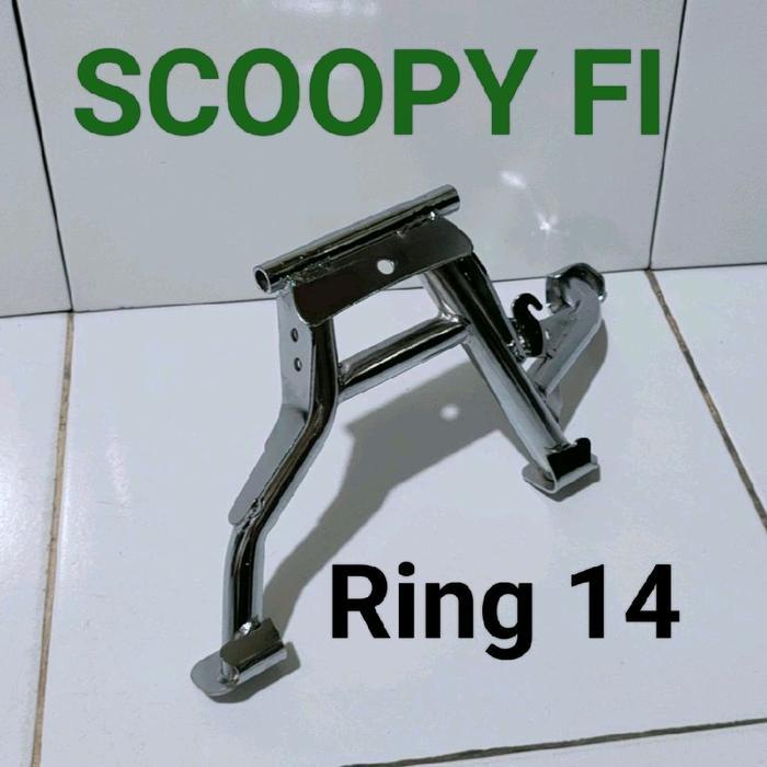STANDAR TENGAH / STANDAR 2 CHROME SCOOPY FI RING 14
