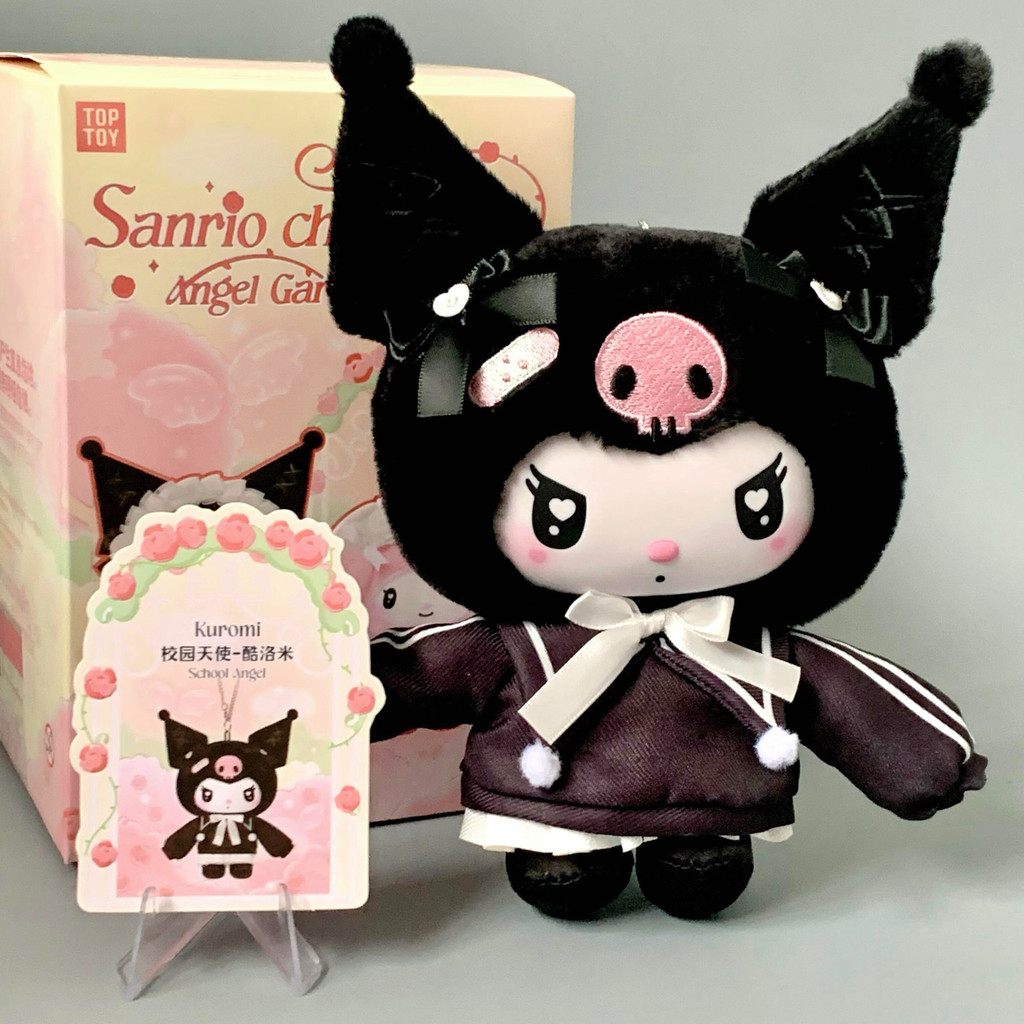 Toptoy Sanrio Characters Angel Garden Series Vinyl Pendant Blind Box Tidy Play Kawaii Kuromi Melody