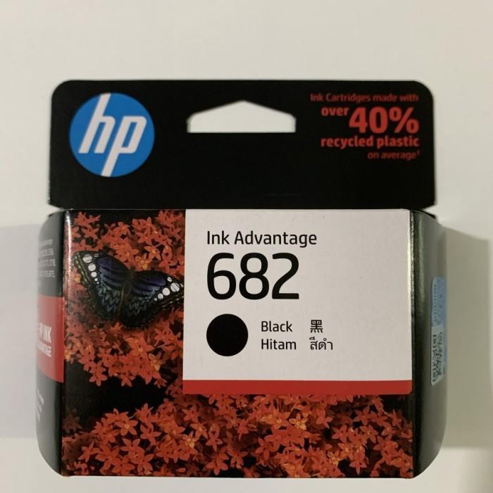 HP Tinta Cartridge 682 Black / Hitam Original Tinta For 1216 2335 2775