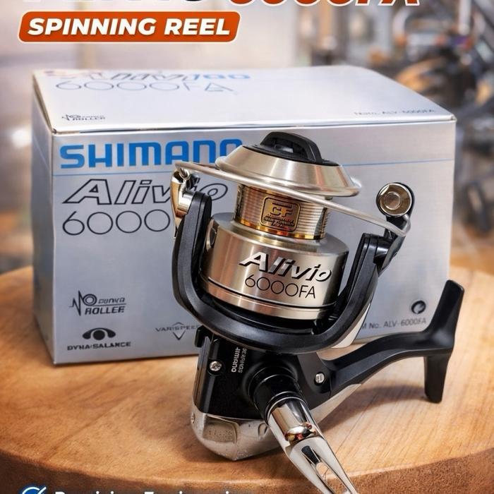 Reel Pancing Shimano Alivio 6000FA (FREE SENAR)