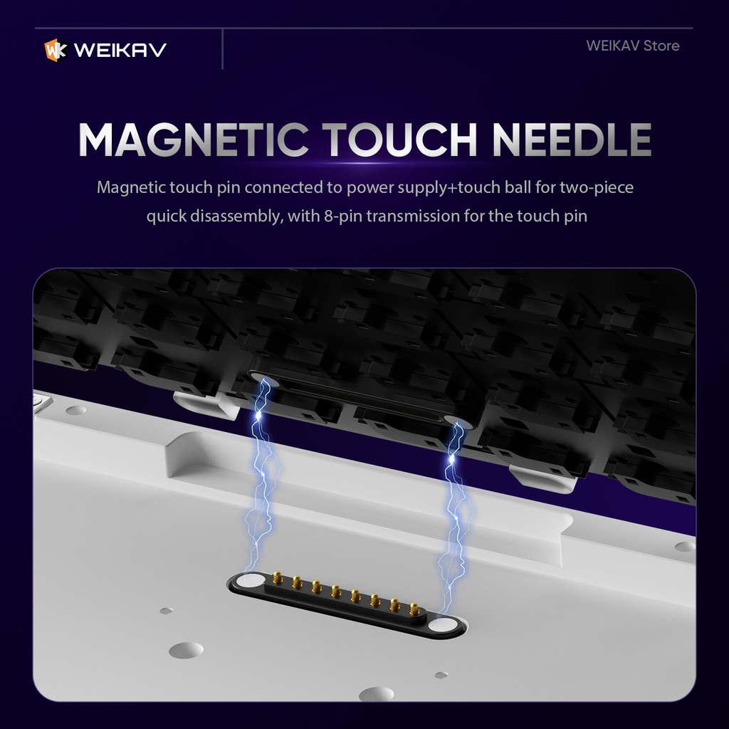 WEIKAV NUT65 Wireless Gaming Aluminium Mechanical Keyboard Kit 60% QMK/VIA Bluetooth 2.4G RGB Wired