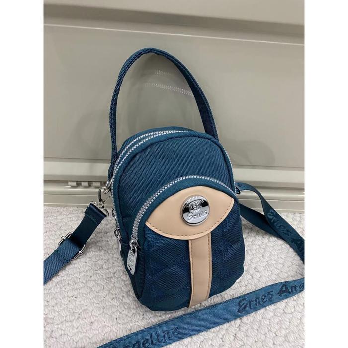 Tas Selempang Wanita Ernes Angeline Ea 1102-69 Lis Kanvas Terbaru