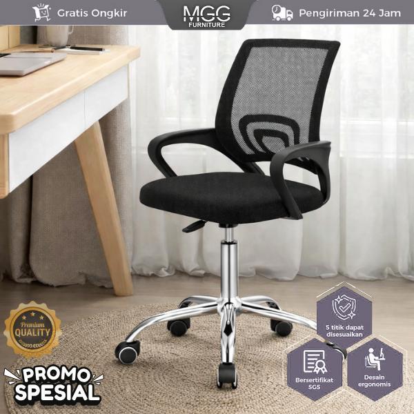 MGG furniture Kursi Staf Hidrolik Tangan Kursi Kantor Kursi Kerja