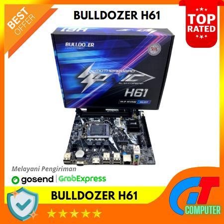 PROMO MOTHERBOARD BULLDOZER H61 SOCKET LGA 1155