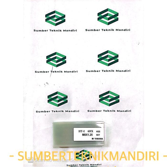 Hand Tap Hss Yamawa M8 X 1.25 Satu Set @3 Pcs / Hand Tap Yamawa
