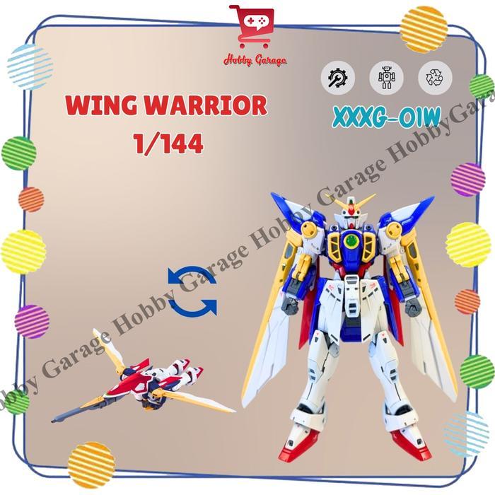 Mainan Figure Wing Warrior HG 1/144 Deformation Robot Burung XXXG-01W FY-01