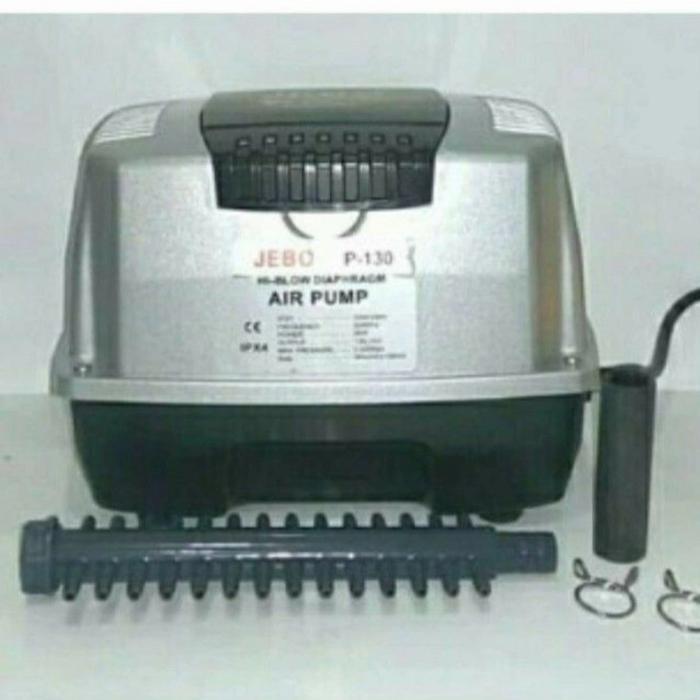 aquarium kolam airpump aerator jebo P 130